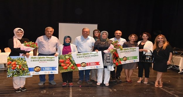 Kadın çiftçiler yarışıyor