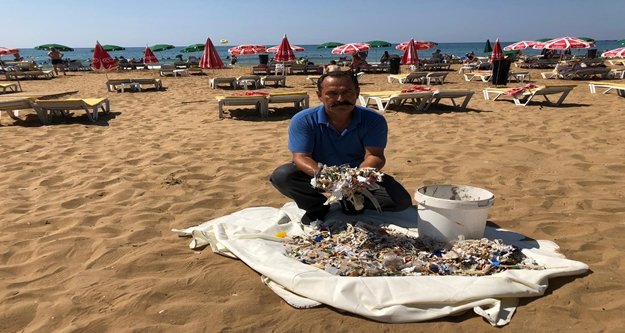 Kova kova sigara izmariti topladılar