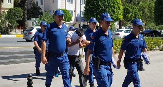 Otel hırsızları Alanya Cezaevi'nde