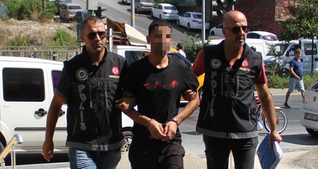 Polisi görünce hapı yutan zanlı tutuklandı