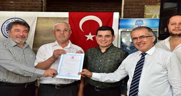 Sanayi esnafının tapu sevinci