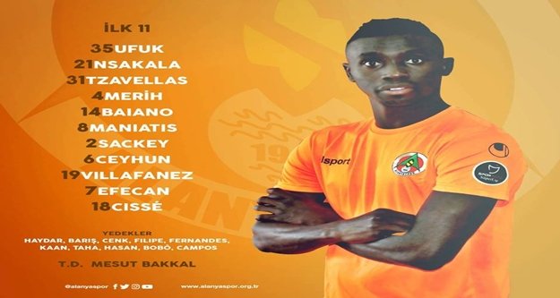 Takımların ilk 11'i açıklandı