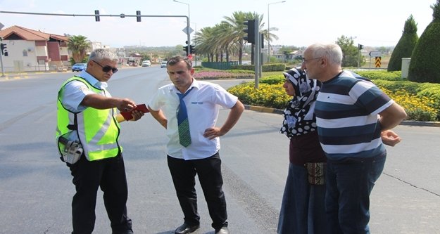 Tartışmayı sabırlı polis bitirdi