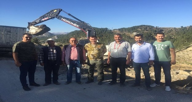 Yücel, Koçdavut Yolu'na el attı