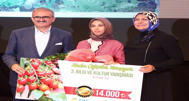 122 kadın çiftçiyi geçip 14 bin TL'nin sahibi oldu