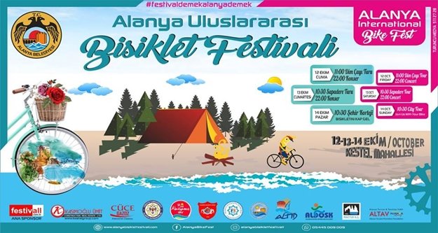 1.Uluslararası Bisiklet Festivali'ne davet