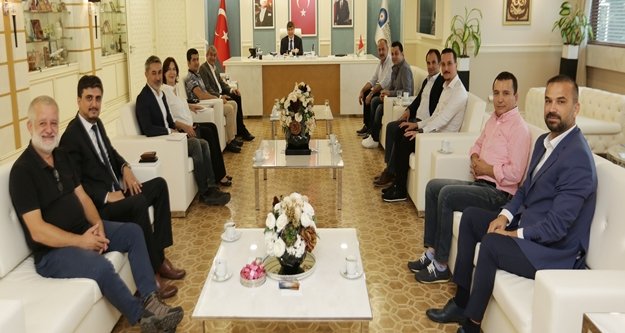 AGC 'nin yeni yönetiminden Başkan Türel’e ziyaret
