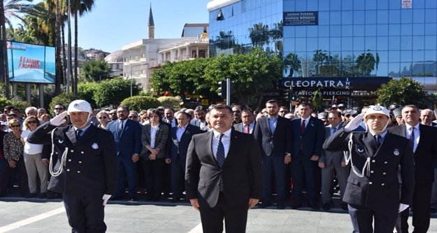 Alanya'da Cumhuriyet’in 95’inci yıldönümü kutlandı