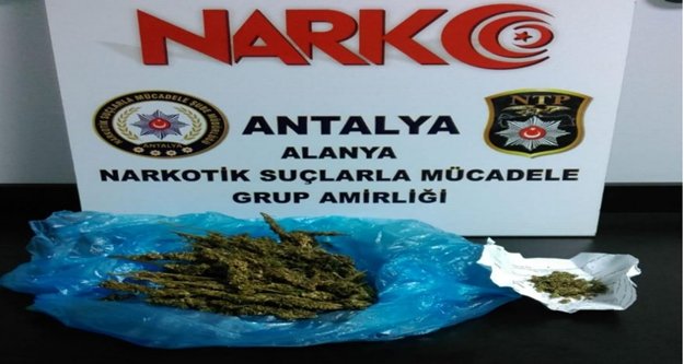 Alanya'da uyuşturucu operasyonu