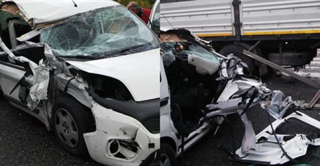 Alanyalı Oda Başkanı bu araçtan sağ çıktı