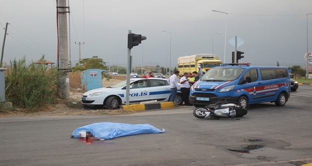 Alman turist motosiklet kazasında feci şekilde öldü