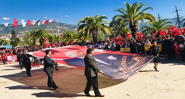 Alanya'da 95. yıl coşkusu