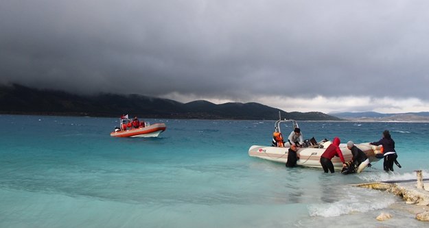 Dünya rekoru denemesine fırtına engeli