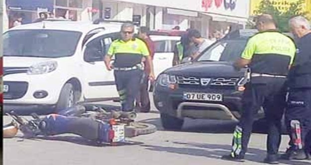 Gazipaşa'da kaza: 1 yaralı