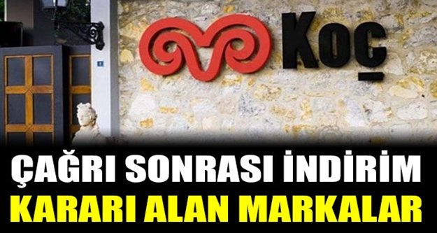 İşte çağrı sonrası indirim kararı alan markalar