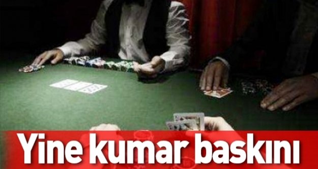 Kahramanmaraşlılar Dostlar Derneğine kumar baskını