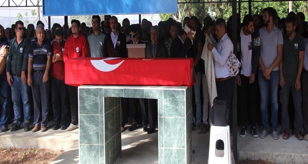 Kaza kurbanı uzman çavuş defnedildi