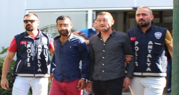 Kiralık araçlı akü hırsızlarına suçüstü