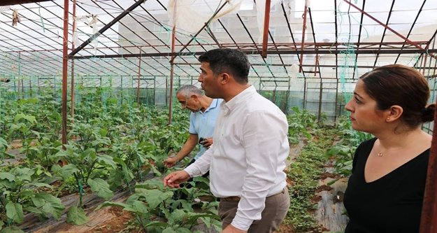 Komşuda hasar tespiti yapılıyor