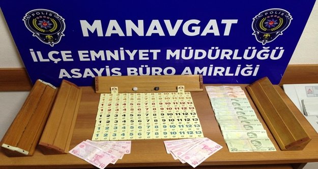 Manavgat’ta kumar baskını