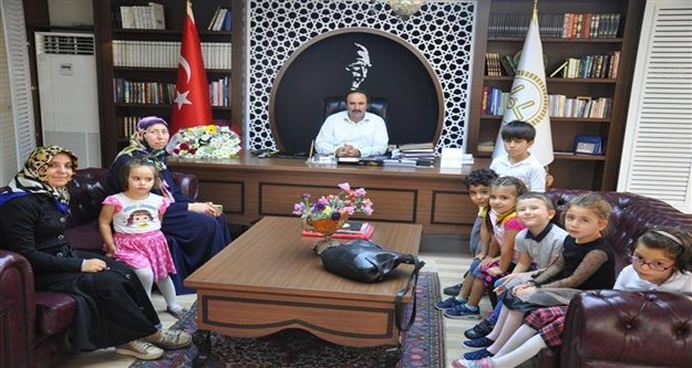 Minikler, Müftü İlhan'ı ziyaret etti