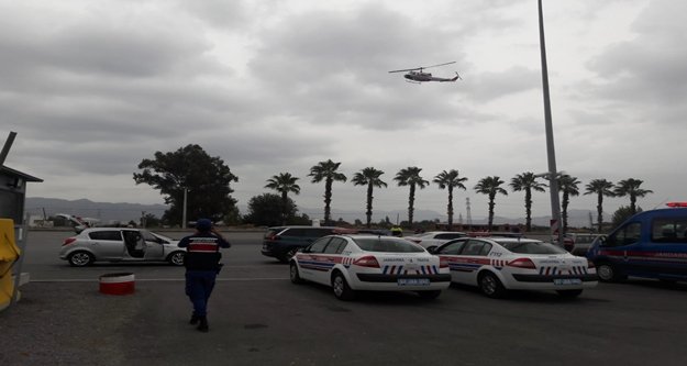 Trafikte havadan ve karadan eş zamanlı kontrol