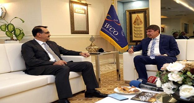 Türel, Bakan'a güneş tarlalarını anlattı