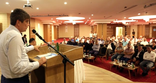 Türel, turizmci ve muhtarlarla buluştu