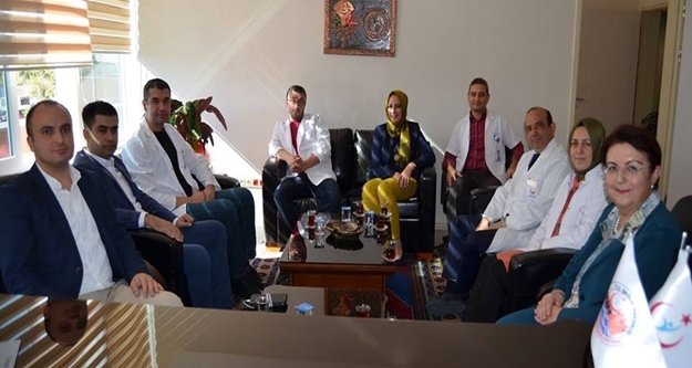 Akdağ, ziyarete geldi