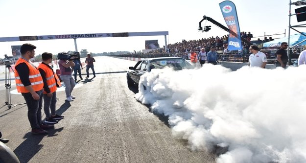 Akdeniz’in ilk drag pisti açıldı