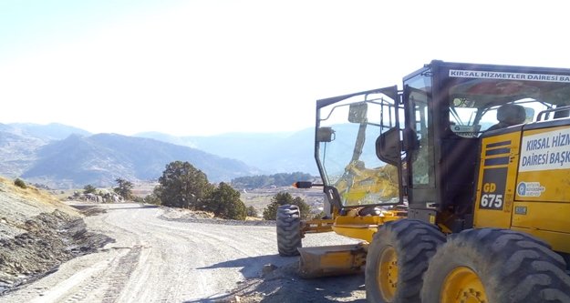 Alanya Çamlıca Yayla Yolu'nda ulaşım güvenle sağlanacak