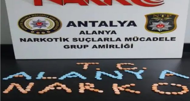 Alanya'da zehir operasyonu: 3 gözaltı var