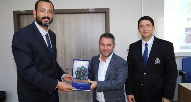 ALKÜ, TFF Proje koordinatörünü ağırladı