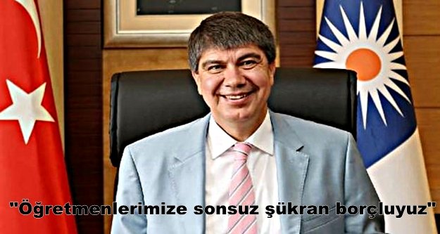 Başkan Türel "Öğretmenlerimize sonsuz şükran borçluyuz"