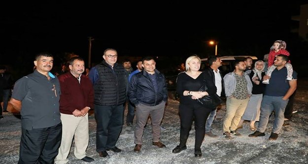 Çatalca yolcuları uğurlandı