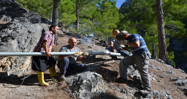 Dim Alacami Mahallesi’nin su sorunu çözüldü
