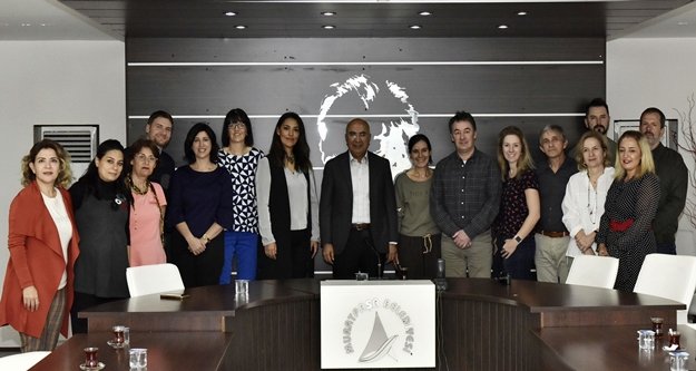 Erasmus heyetine ‘Komşu Kart’ anlatıldı