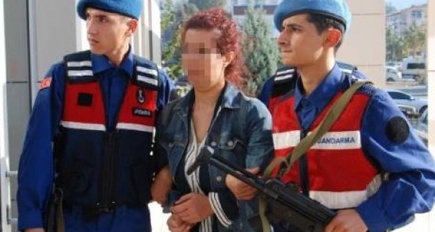Gazipaşa'da PKK'lı kadın yakalanacağını anlayınca intihara kalkıştı