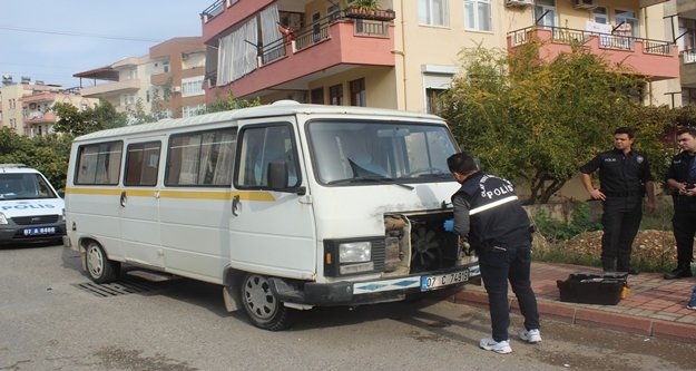 Gece park ettiği aracını sabah görünce şok oldu