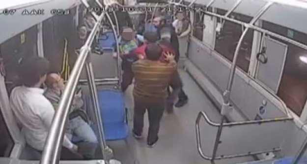 Halk otobüsünde taciz iddiası