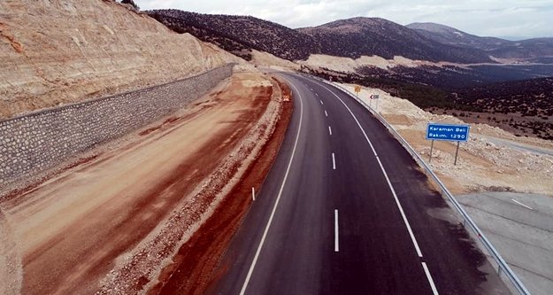 Korkuteli-Elmalı Karayolu trafiğe açıldı