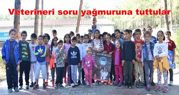 Öğrenciler Demirtaş Hayvan Evi ve Rehabilitasyon Merkezi'ni gezdi