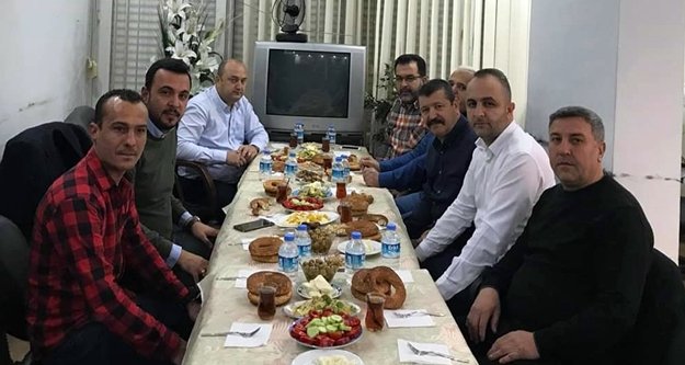 Toklu sanayi esnafıyla buluştu