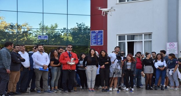 Üniversite öğrencilerine ‘Drone’ eğitimi