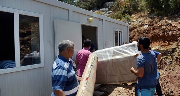 118 afetzede açıkta bırakılmadı