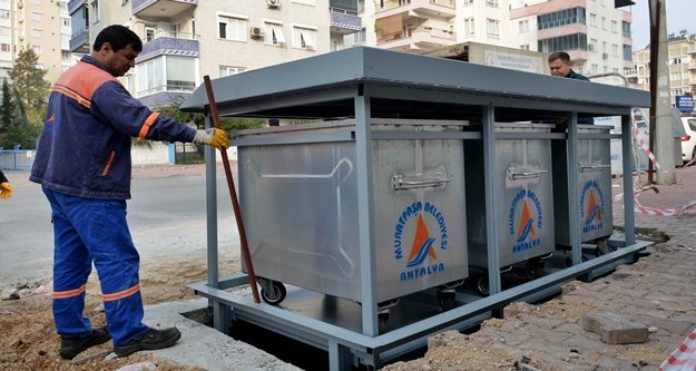4 yıla 3 bin 710 çöp konteynerı