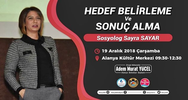 Alanya Belediyesi’nden seminer daveti