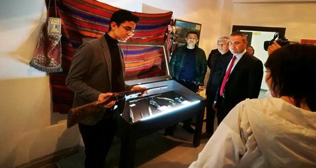 Alanya Fen Lisesi’nde mini müze açıldı