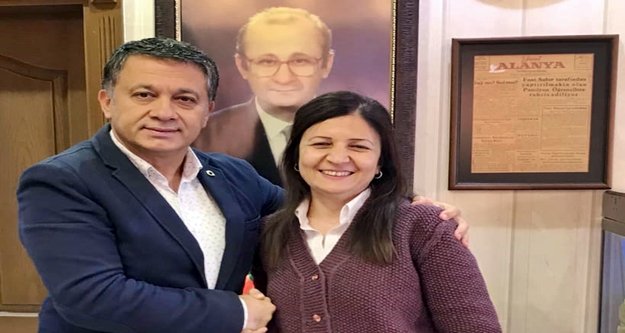 Alanya Gazeteciler Cemiyeti'nde  bir ilk