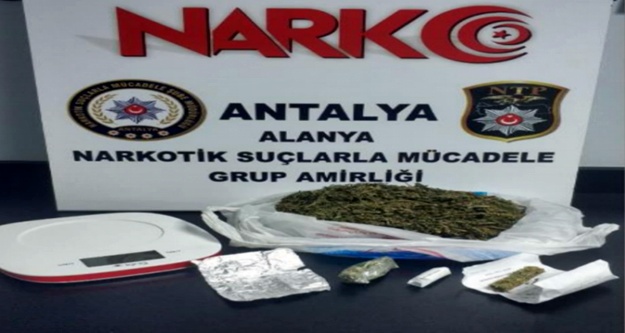 Alanya polisinden uyuşturucu operasyonu: İmam Hatip görevlisi gözaltına alındı